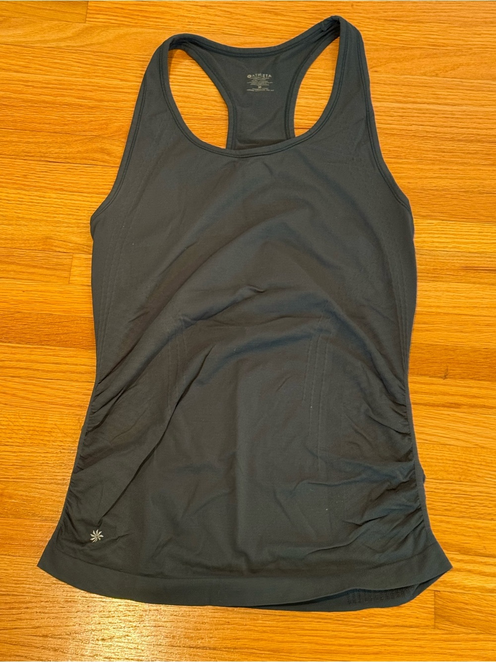 Athleta  Racerback Tank with Subtle Side Ruching